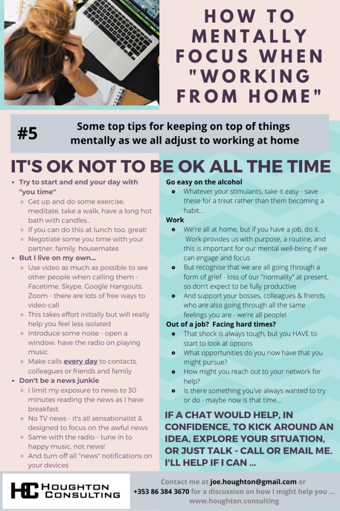 #05 How to mentally focus when working from home