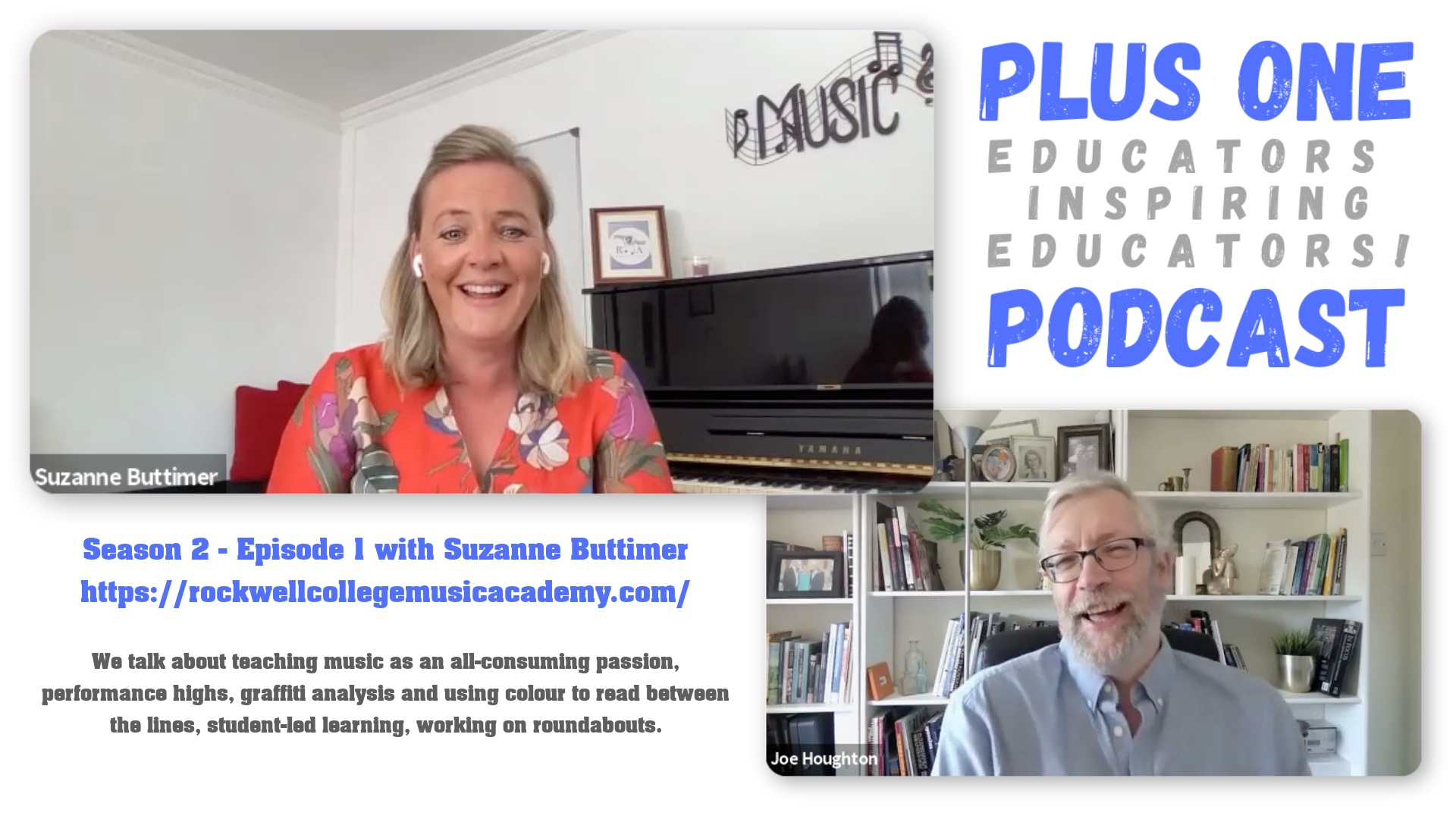 Season 2 Episode 1 - Suzanne Buttimer - The Plus One Podcast